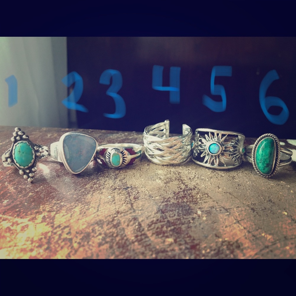 Beautiful sterling silver rings!!